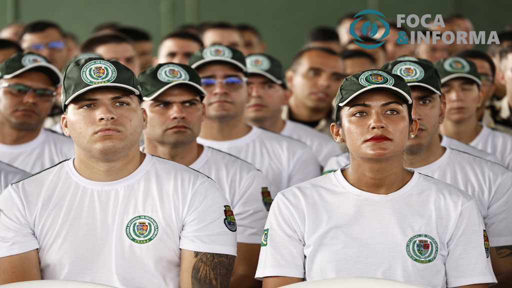 SEGURANÇA PÚBLICA: Governador do Ceará, Elmano de Freitas, participa da aula inaugural do Curso de Formação para 80 novos oficiais da PMCE